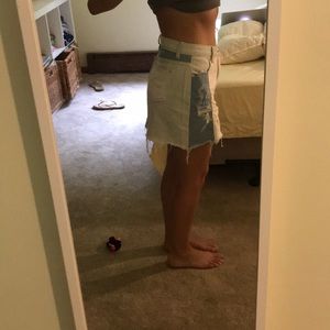 Jean skirt